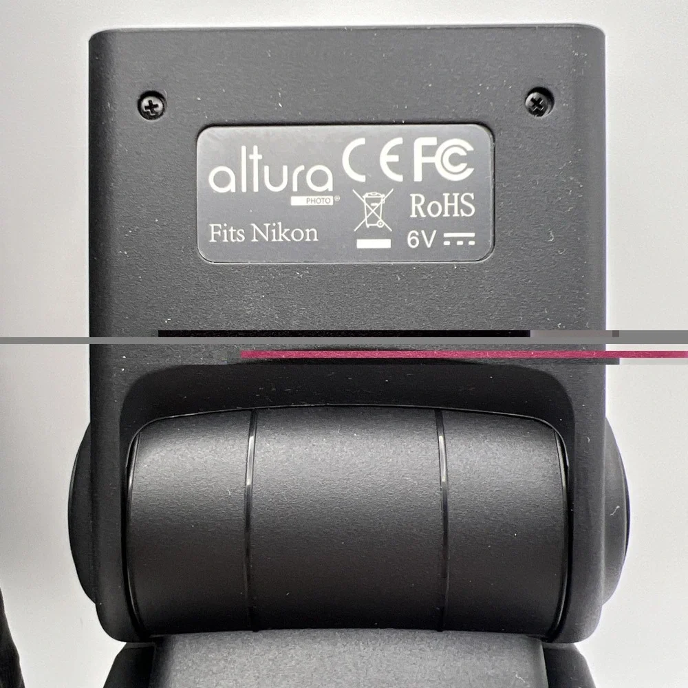 Altura Photo TTL Speedlite Flash for Nikon DSLR w/ Case Tested